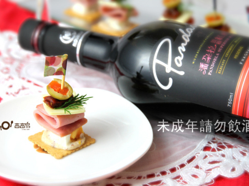 火腿起司派对小点的做法