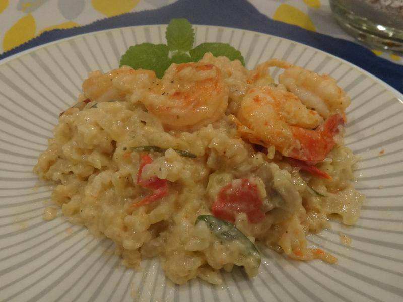 鲜虾荸荠炖饭的做法