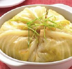 炖高丽菜封的做法