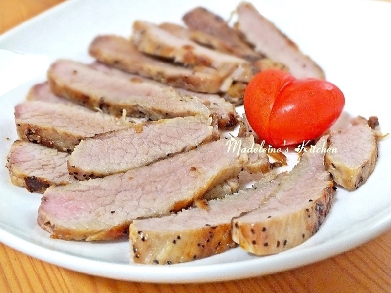 黑胡椒蒜香松阪猪的做法