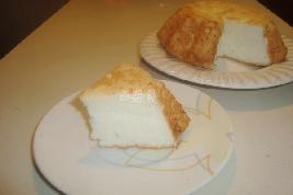 花型的天使蛋糕的做法