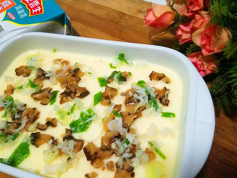 滑嫩鸡汤蒸蛋的做法