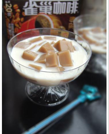 清凉一族之咖啡冻奶饮的做法