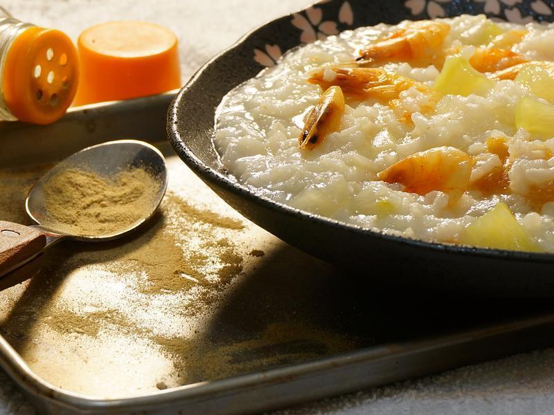 减肥美食! 鱼虾冬瓜粥的做法