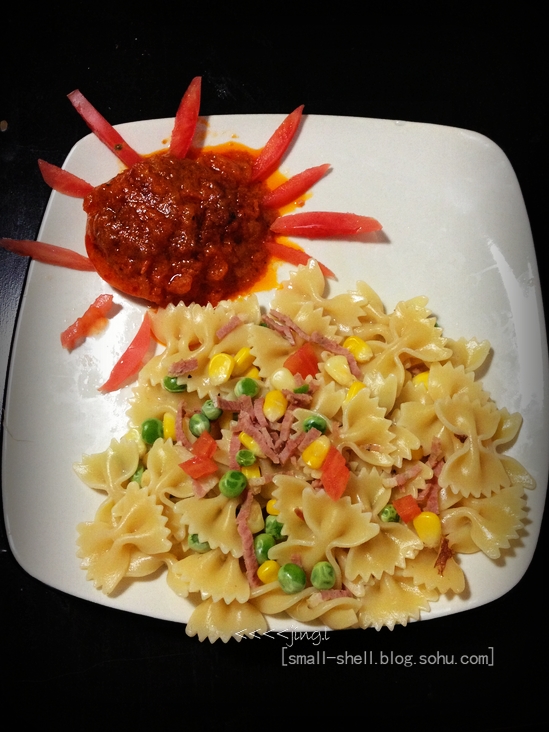 意式肉酱蝴蝶面的做法