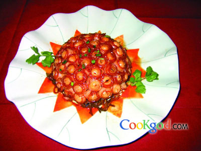 莲蓬扣肉的做法