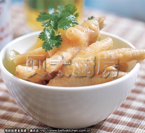 卤汁鸡爪的做法