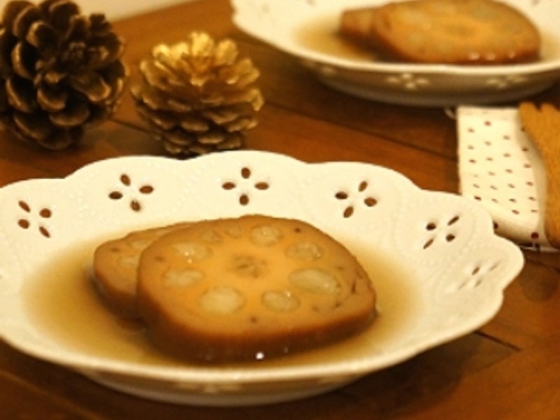 《小豆亭》冰糖莲藕的做法