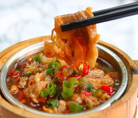 酸辣肥牛的做法