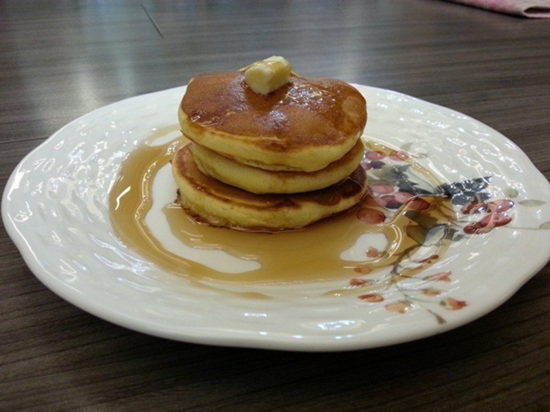 【Kate午后烘焙】蛋糕般口感的美味厚煎松饼的做法