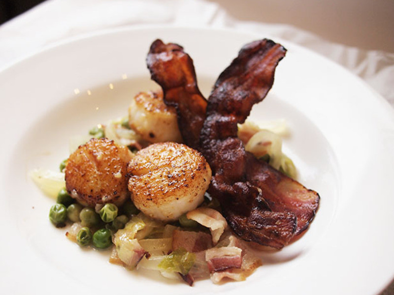 粉煎扇贝炖青豆的做法