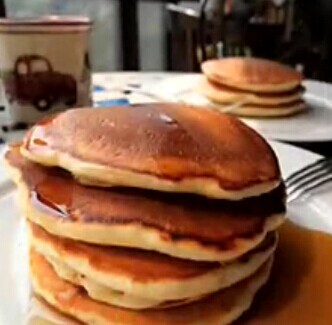 美式早餐——家庭简易版美式松饼的做法