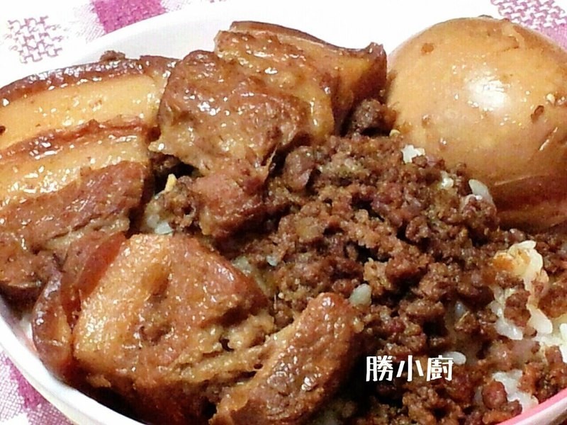 肉燥卤肉本一家的做法