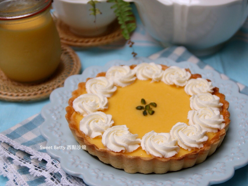 百香果甜塔的做法