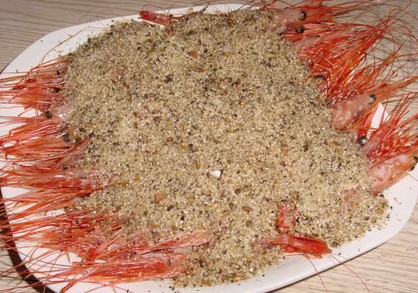 椒盐炒五谷焖活虾的做法