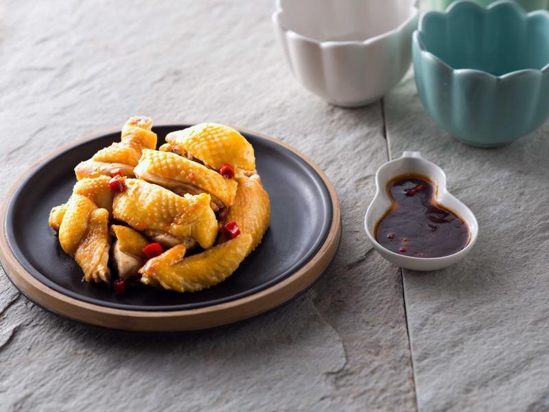 麻香蒜茸豆酱鸡的做法