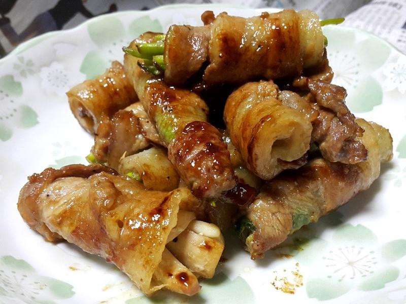 蜜汁五花肉卷的做法