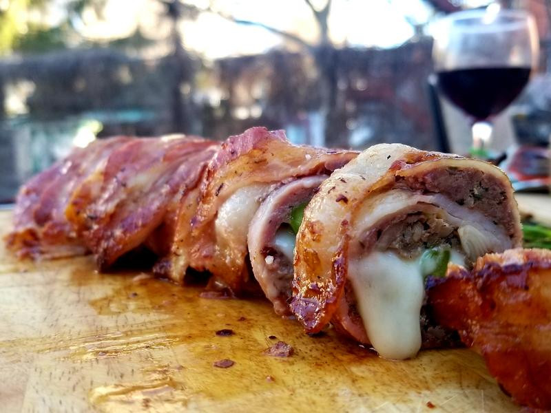 爆浆培根寿司卷的做法