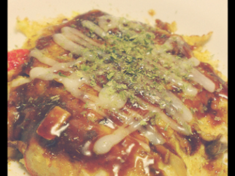 素食大阪烧的做法