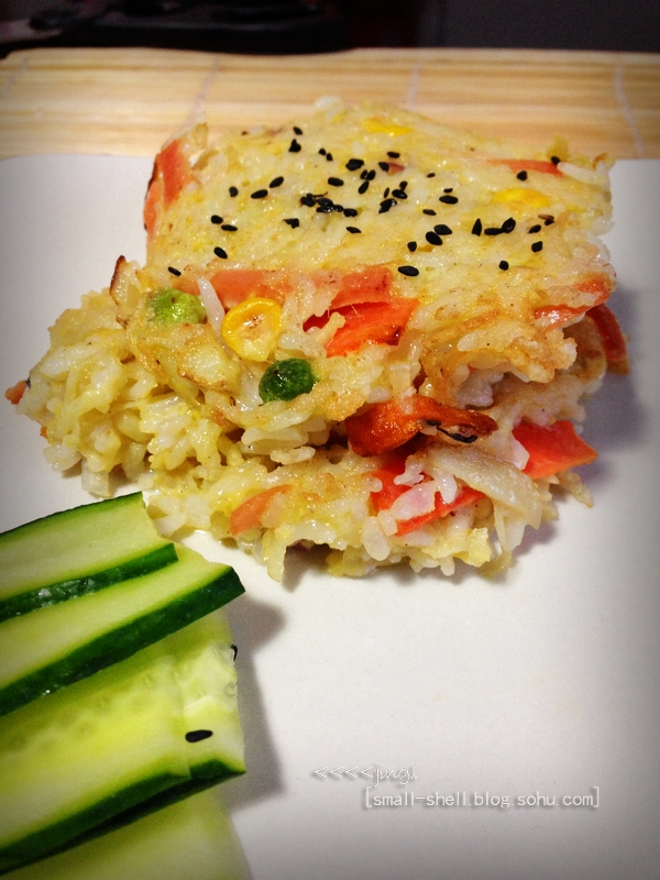 剩饭篇 -----什锦煎米饼的做法