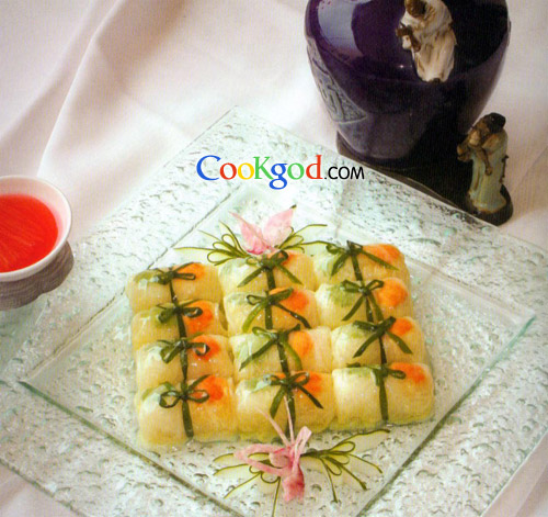 绿带鲟包的做法