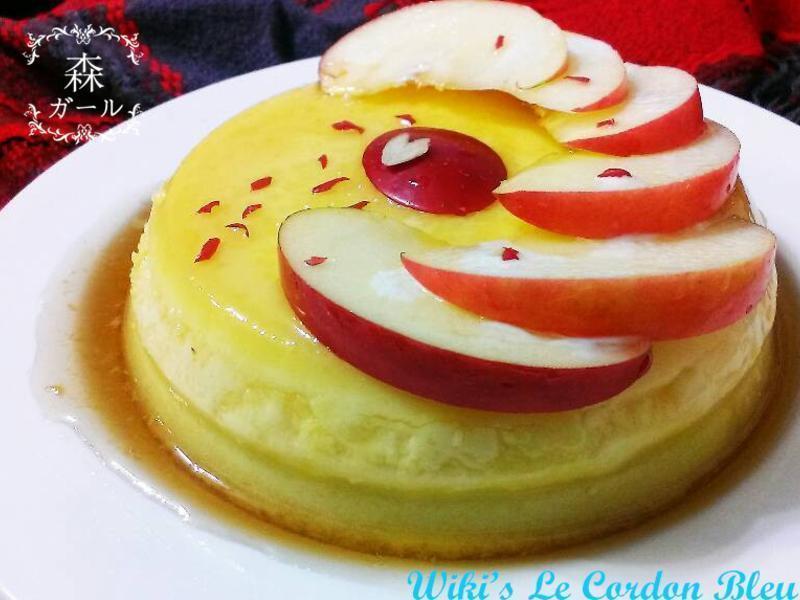 果布琪然-苹果焦糖布丁蛋糕的做法