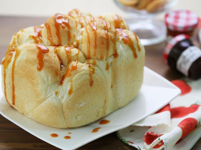 焦糖炼乳面包球【飞利浦面包机】的做法