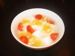 养颜爽口杏仁豆腐的做法