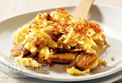 芹菜土豆饼的做法