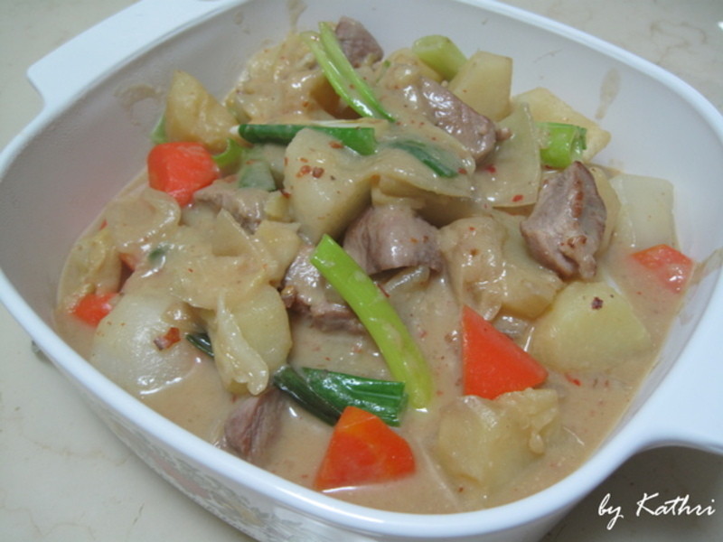 味噌马铃薯炖肉【卡特莉的晚餐】的做法