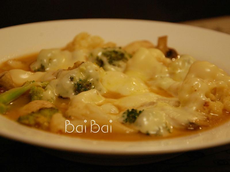 起士味增烧花椰菜的做法