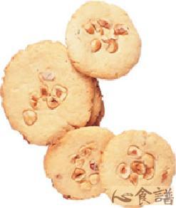 榛果玫瑰饼干的做法