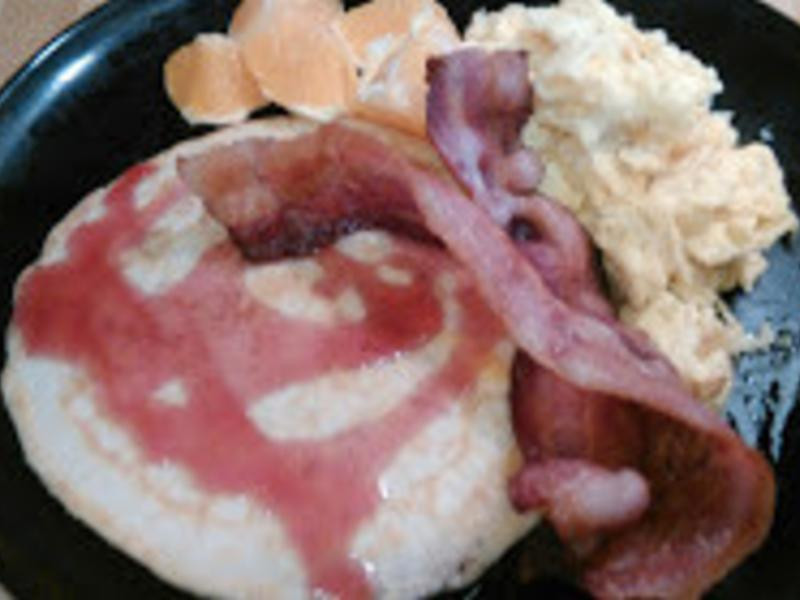 美式煎饼早餐的做法