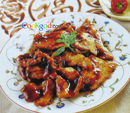 酱爆里脊的做法