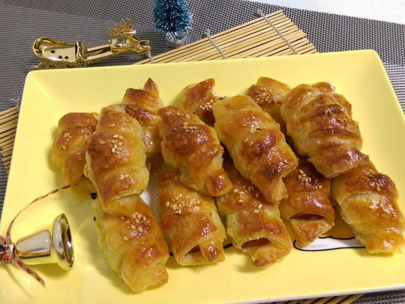 香肠起司卷的做法