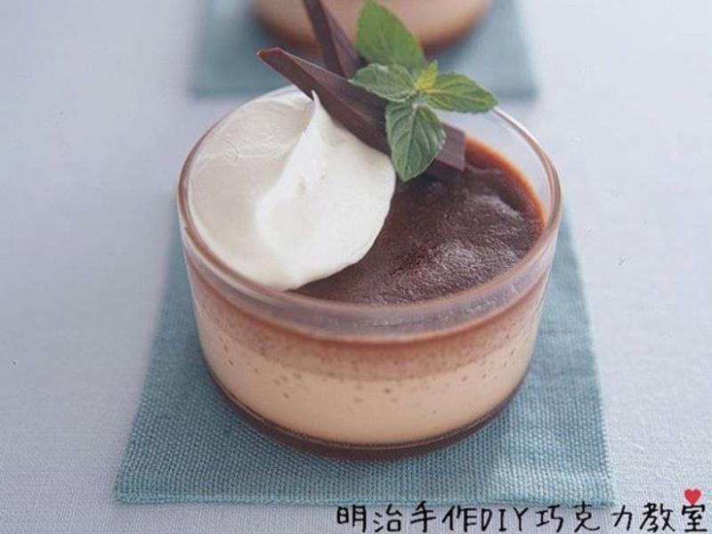 双色巧克力布丁的做法