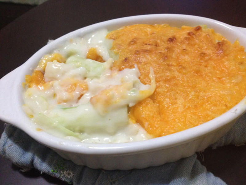 简易焗烤奶油白菜的做法