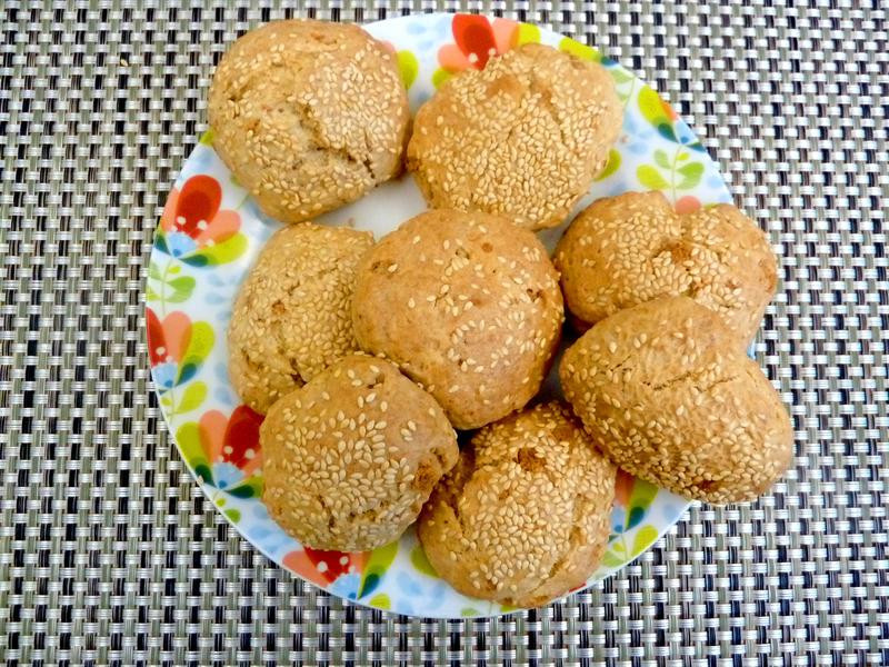 肉松芝麻咸饼干的做法