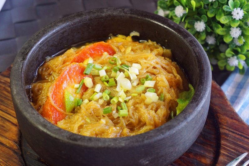 咖喱粉丝煲的做法