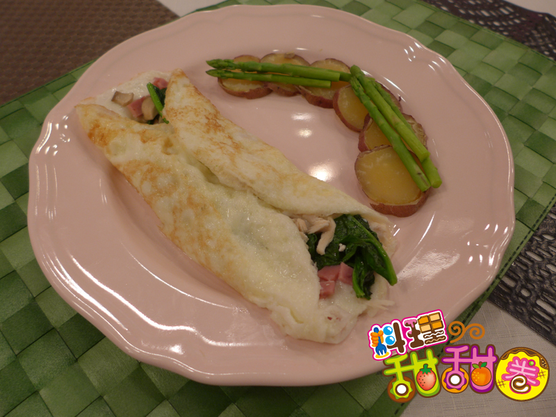 蛋白欧姆卷的做法