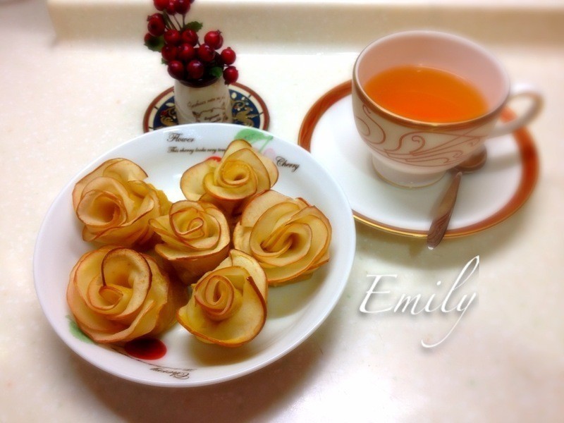 苹果玫瑰花小甜点的做法