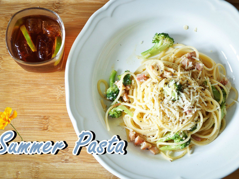 培根蛋黄义大利面食谱的做法