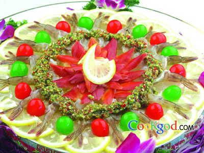 川式鸳鸯刺身的做法