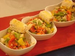 松仁鱼丁配面包鱼卷的做法