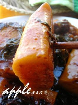 烤菜年糕的做法