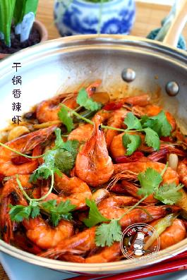 干锅香辣虾的做法