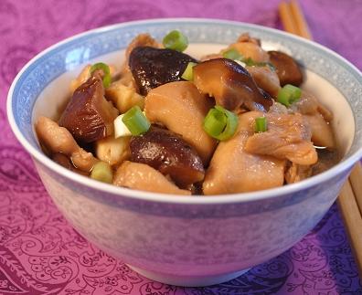 香菇蒸鸡腿的做法