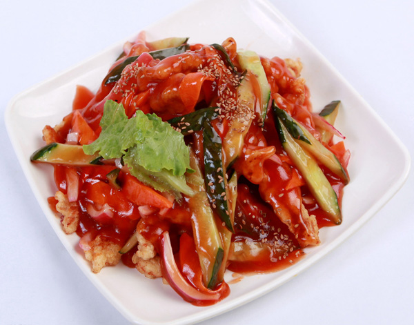 糖醋里脊肉的做法