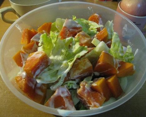 木瓜什锦沙拉的做法