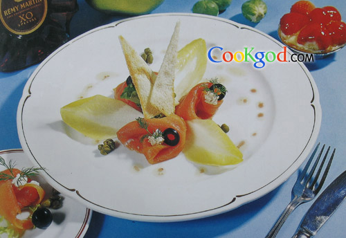 烟熏三文鱼的做法